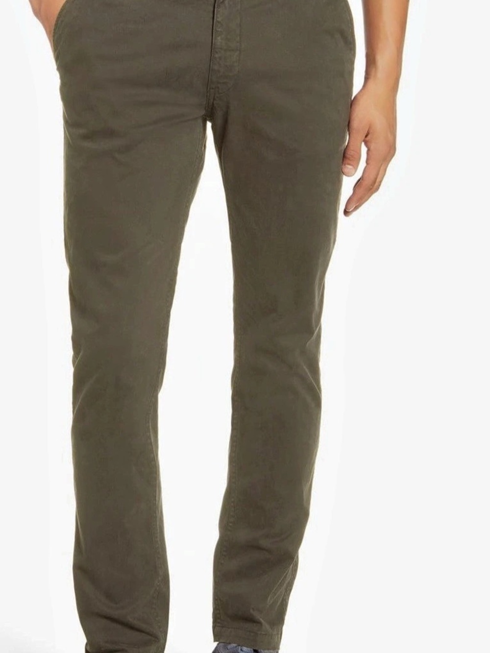 NN07 Marco Slim Fit Chino Pants Olive